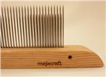 Majacraft 12.6" working width [18.5" overall width] Single or Double Row Hackle
