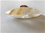 Mother of Pearl Tatting Shuttle, 2.7"