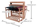 Ashford 38" 8-Shaft Floor Loom  * FREE USA LOWER 48 STATE DELIVERY.