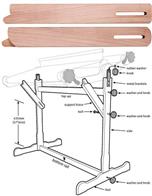 Knitters Loom Support Brace Kit for 12" & 20" Looms